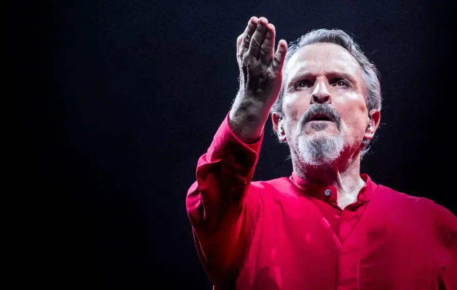 Miguel Bosé, el papito más consentido para su concierto en El Salvador