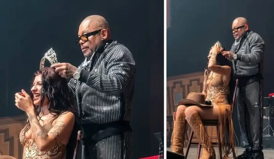 A.B. Quintanilla coronó a Cazzu tras su éxito en San Antonio, Texas