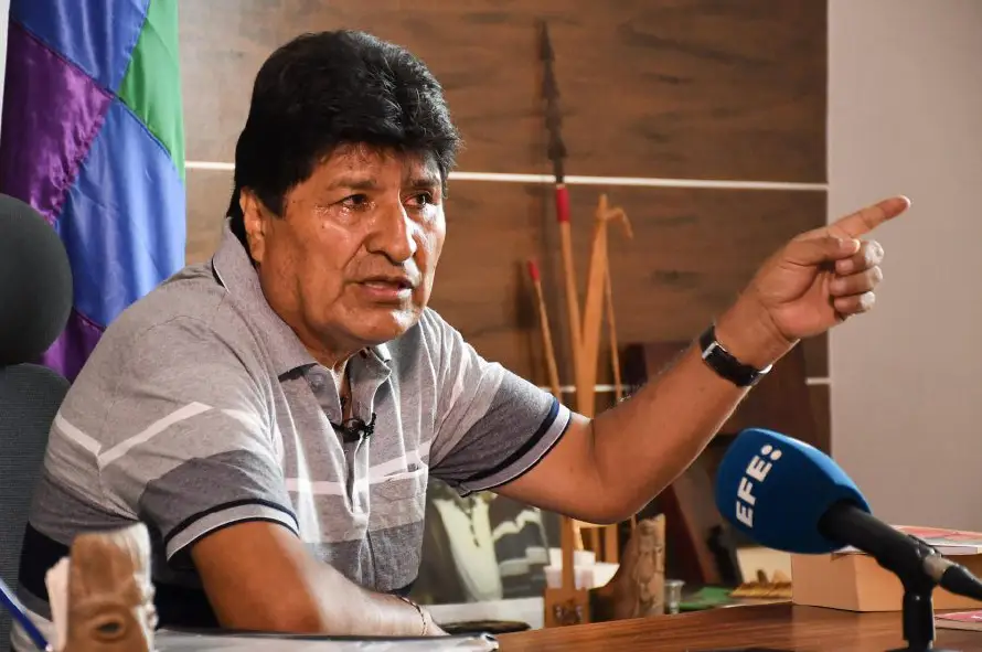 Presidente boliviano asegura que Evo Morales terminará en prisión