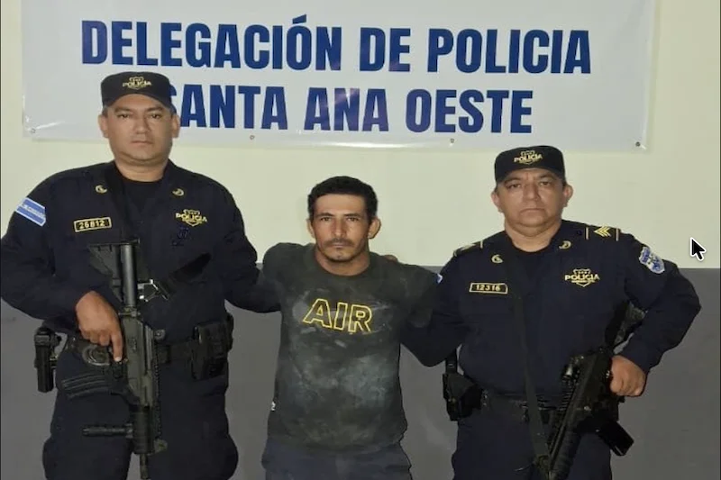 Capturan a hombre acusado de matar a su pareja en Chalchuapa