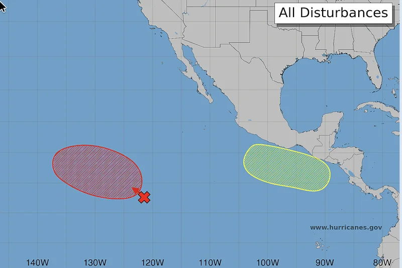 Vigilan posible baja presión al sur de Guatemala y México que podría afectar a El Salvador