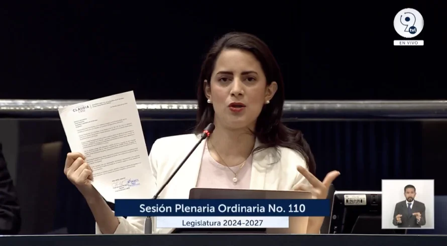 Diputada Claudia Ortiz pide renovar autoridades de Vamos; el partido responde