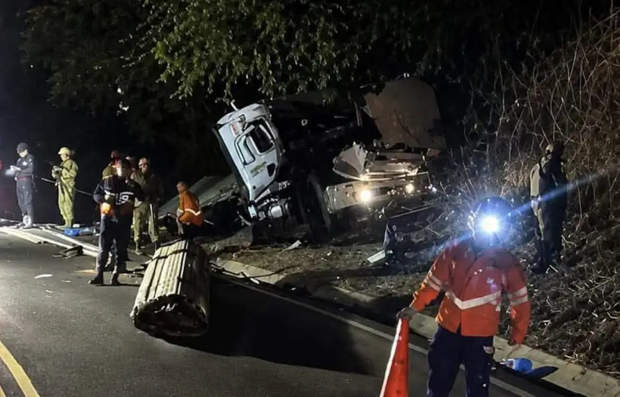 Otro accidente en Quebrada Seca dejó dos lesionados más este lunes