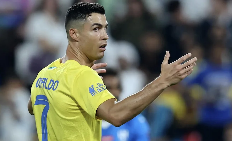 Cristiano Ronaldo se quedó sin título y sin gol al perder ante el Gamba Osaka