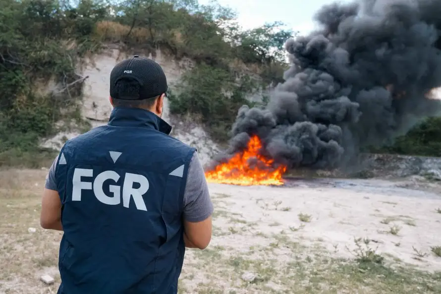 FGR destruye droga valorada en más de $333,000 decomisada en San Salvador, Santa Ana y San Miguel