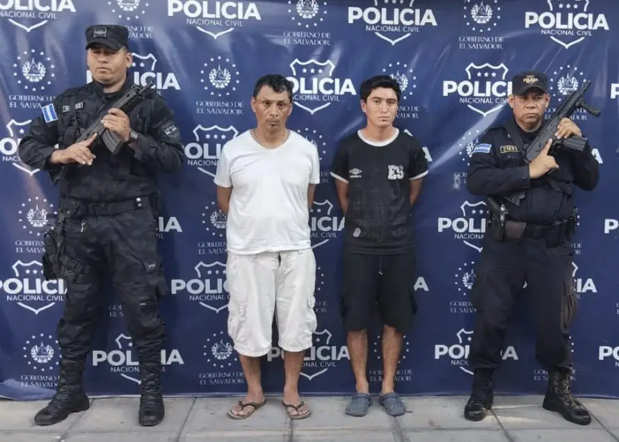 PNC captura a dos hombres por crimen contra mujer encontrada muerta en Nejapa