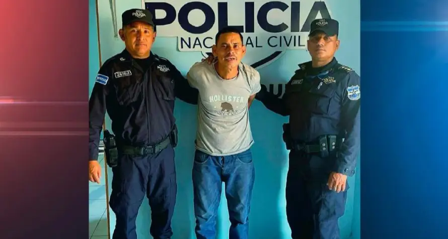 Detienen a un hombre señalado de lesionar a otro con arma blanca en Lislique, La Unión
