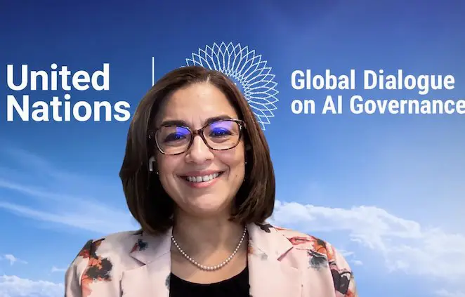 Embajadora de El Salvador dice Inteligencia Artificial “ya está transformando sociedades y economías”