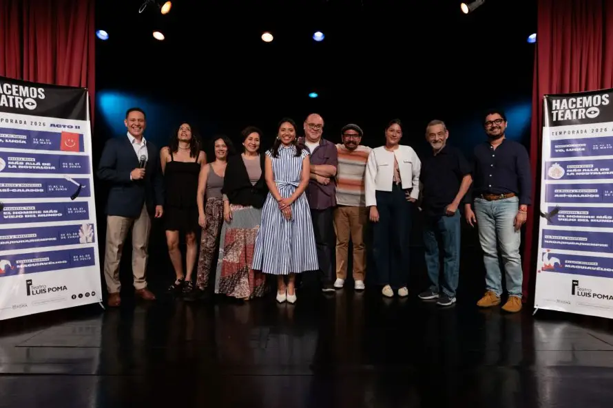 Teatro Luis Poma presenta el “Acto 2” de su temporada 2026 con una fuerte apuesta por el talento local