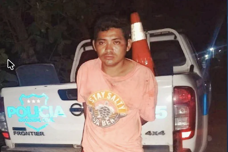 Capturan a hombre por atacar con cuchillo en Santiago Nonualco