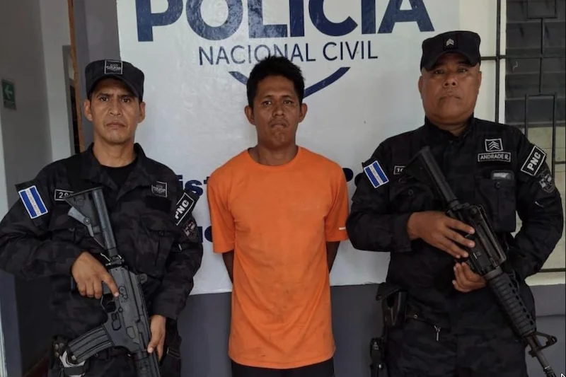 PNC captura a sujeto señalado de ser gatillero de pandilla Mao Mao en Usulután Oeste