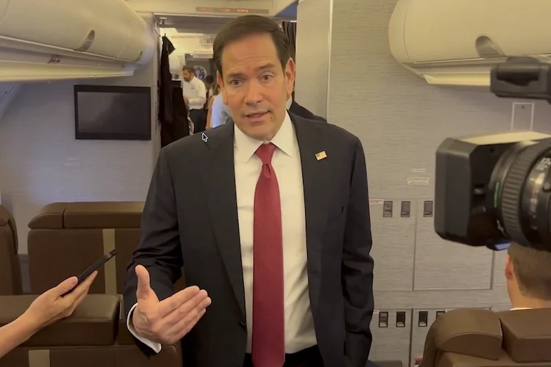 Rubio reporta avances en negociaciones para frenar guerra con Irán