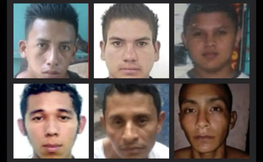 Pandilleros de clica de la MS-13 reciben hasta 60 años de cárcel por homicidios en La Unión