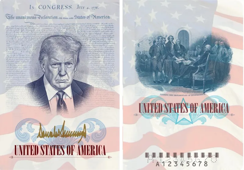 Trump obsesionado en impulsar su imagen en símbolos oficiales y edificios