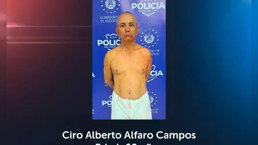 PNC arresta a un hombre que le disparó a su hijo con un arma de fuego en Colón