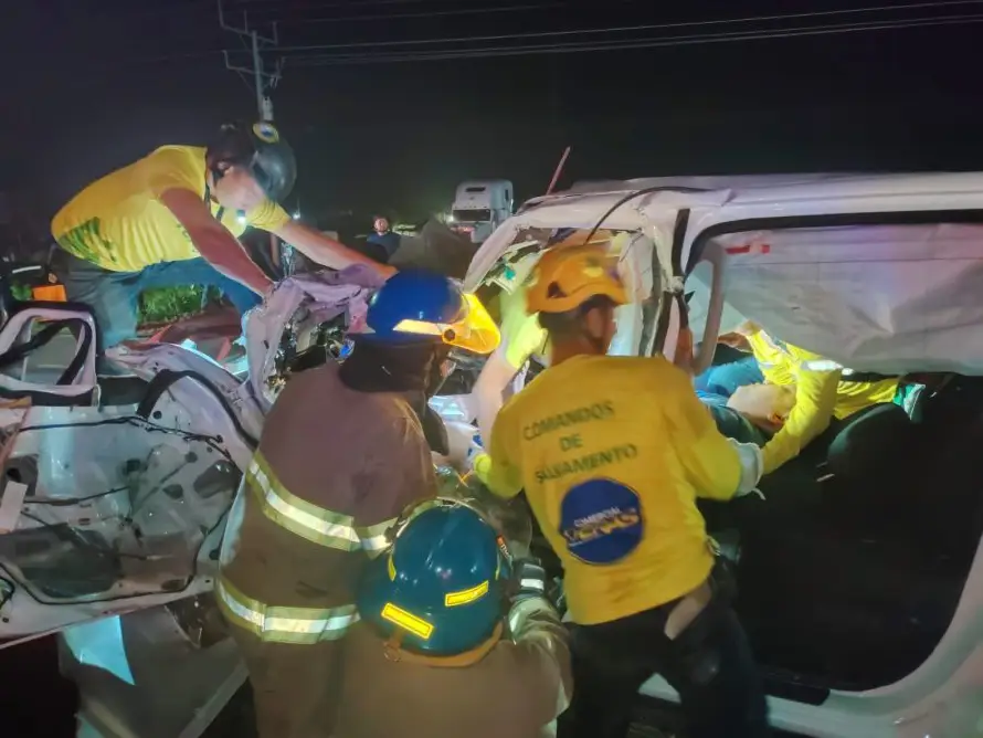 Fallecen dos mujeres en accidente sobre carretera a Acajutla y cuatro resultan lesionadas en carretera a Comalapa