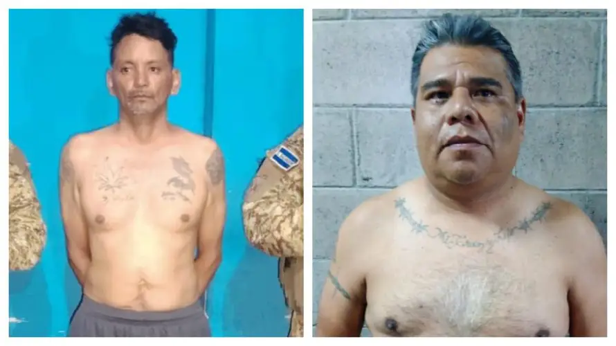 Capturan a dos pandilleros de la MS-13 y Barrio 18 en Santa Tecla y Apopa