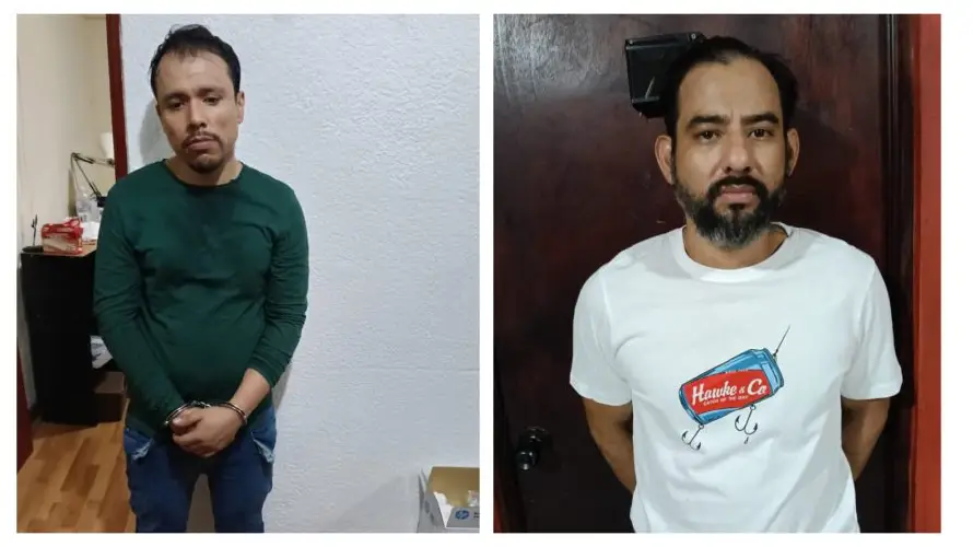 Capturan a dos hombres acusados de vender drogas en San Salvador