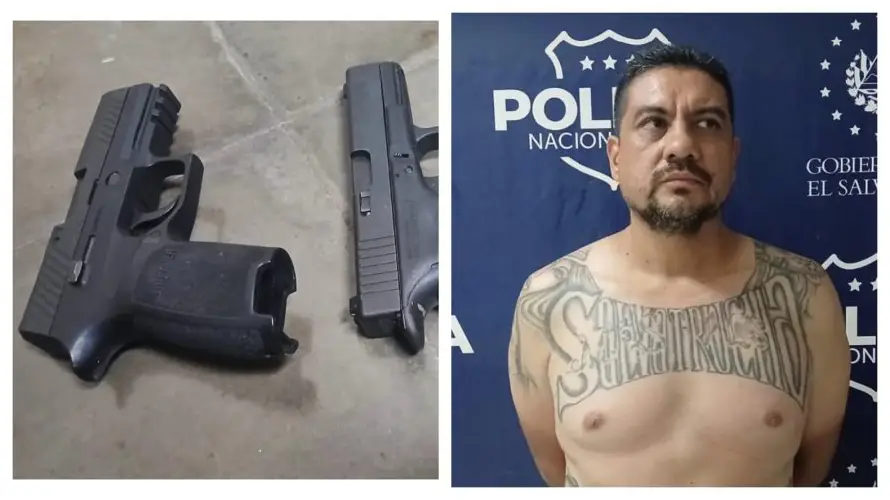 Arrestan a “Snyper”, pandillero de la MS-13 que se escondió en un taller de San Miguel