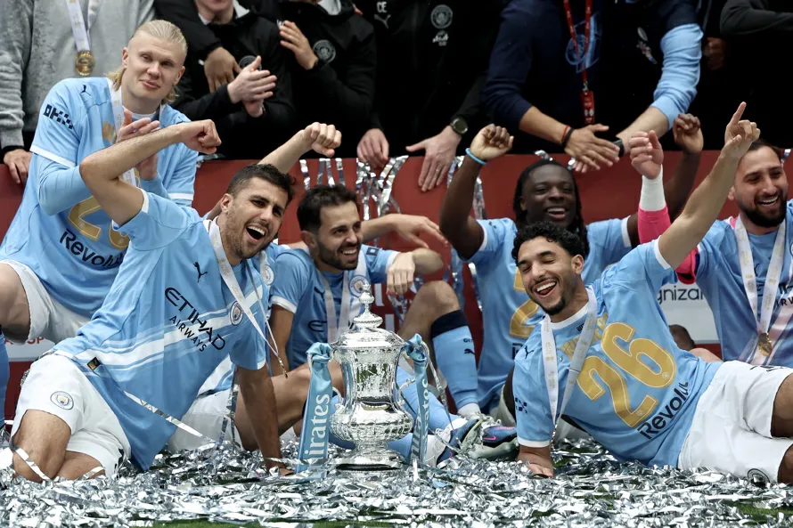 El City conquista la FA Cup con una genialidad de Semenyo