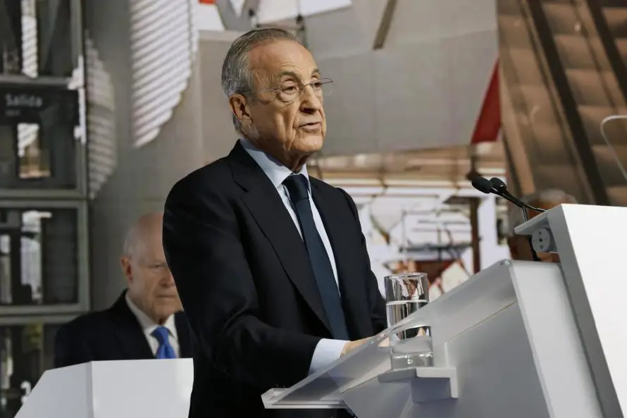 Florentino Pérez defiende gestión en campaña presidencial del Real Madrid