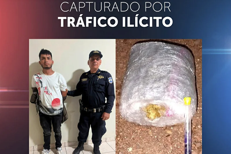 Capturan a presunto distribuidor de droga en Chalatenango Centro