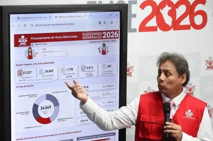 Jurado electoral de Perú denuncia actos de intimidación y amenazas contra sus funcionarios