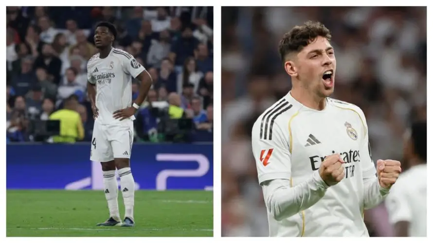 El Real Madrid multa a Federico Valverde y Aurélien Tchouaméni tras pelea