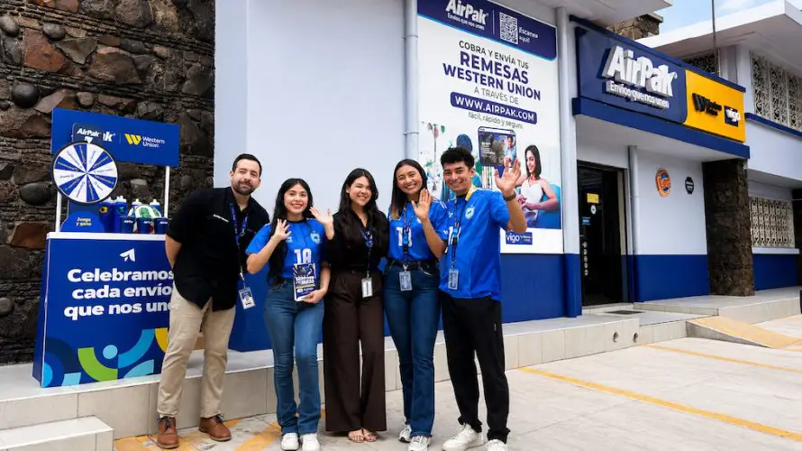AirPak y Western Union conmemoran el Día de las Remesas destacando su evolución e impacto social en El Salvador