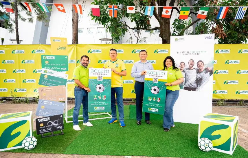 Sistema Fedecrédito premia la fidelidad de sus tarjetahabientes con dos paquetes dobles para el Mundial 2026
