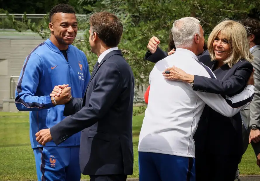 Didier Deschamps, técnico de Francia: "Mbappé está en plena forma. Física y psicológica"