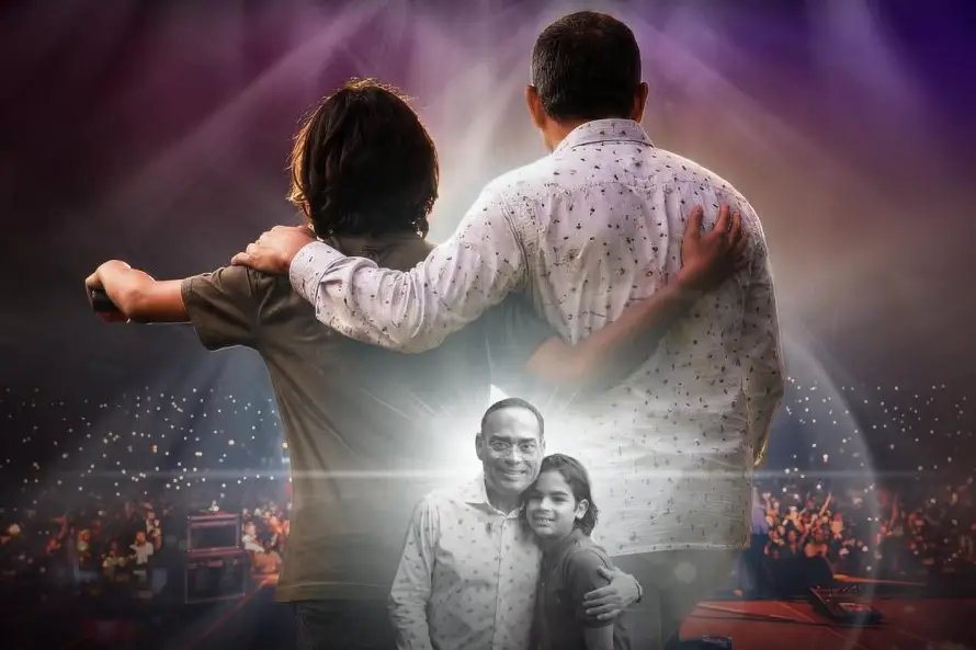 Gilberto Santa Rosa y "Consejo de un abuelo", tema con su nieto de 12 años