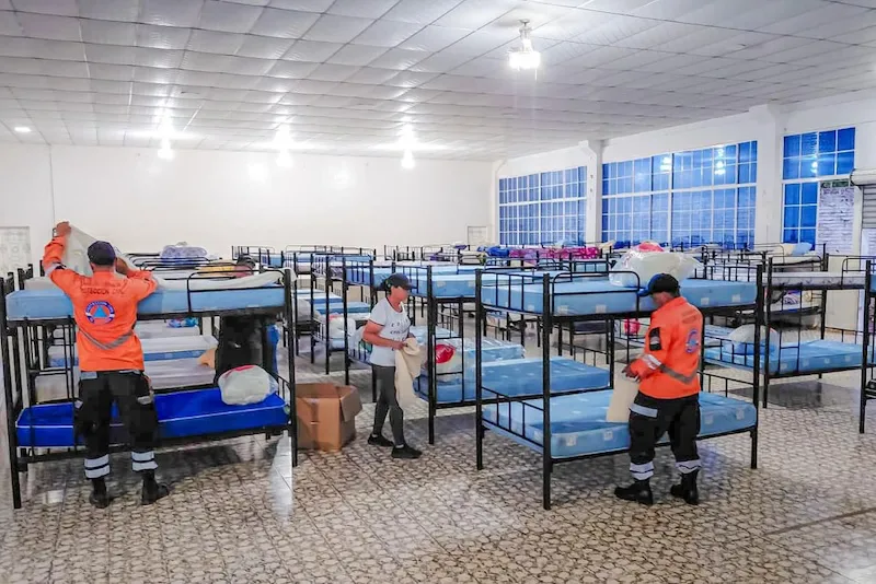 Más de 160 personas permanecen en albergues por lluvias