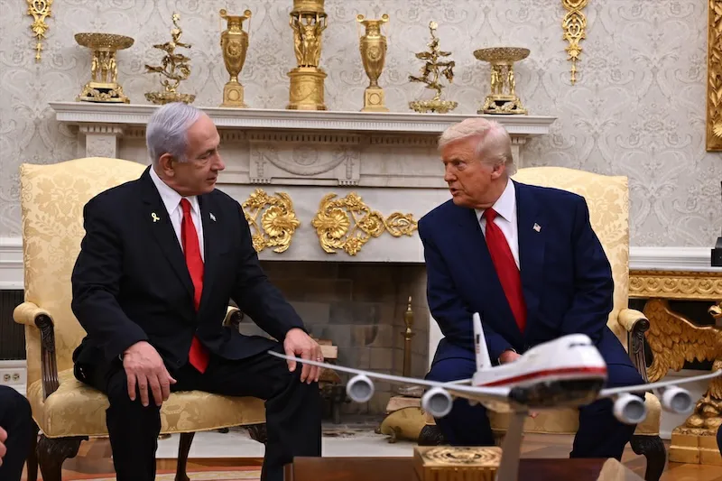 Trump habría llamado "puto loco" a Netanyahu por la ofensiva israelí en Líbano, revela medio