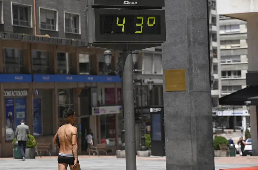 Ola de calor rompe récords en casi la mitad de Europa