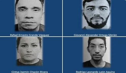 Decretan detención para siete acusados de asesinar a mujer en sector playa El Sunzal el 9 de mayo