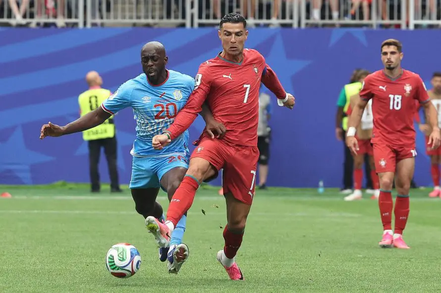 Portugal empata ante Congo en su debut del Mundial