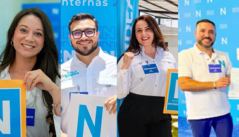 Diputados suplentes, exsuplente de Rebeca Santos y residente en EE.UU. entre precandidatos por la diáspora en Nuevas Ideas