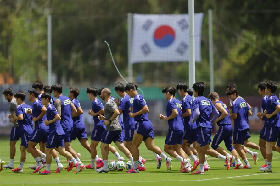 Policía mexicana derriba un dron que sobrevoló el entrenamiento de Corea del Sur