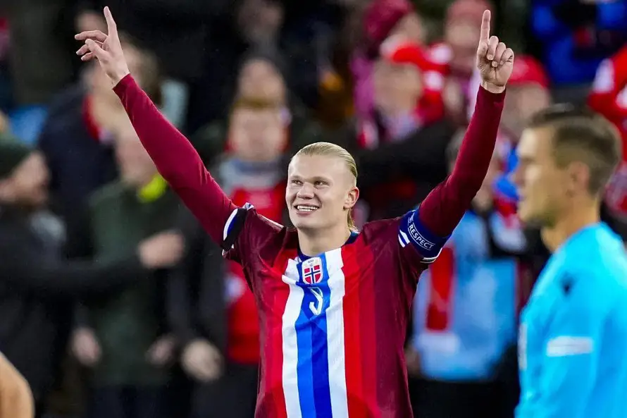 Noruega, con su estrella Erling Haaland, debuta en el Mundial este martes contra Irak