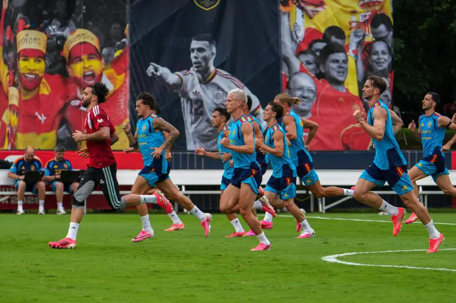 España ya está en Atlanta a dos días de su debut