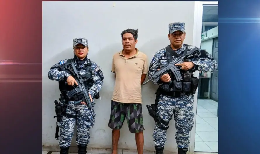 PNC arresta a hombre señalado de atacar con una piedra a una mujer en Ahuachapán