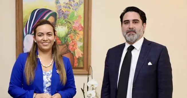Viceministra de la Diáspora se reúne cónsul de Suiza en busca de cooperación para población retornada