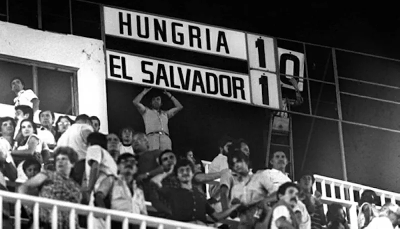 Se cumplen 44 años de la histórica goleada de Hungría que marcó a El Salvador en España '82