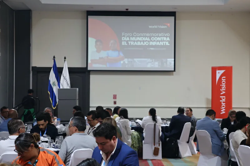 World Vision El Salvador conmemora el Día Mundial contra el Trabajo Infantil
