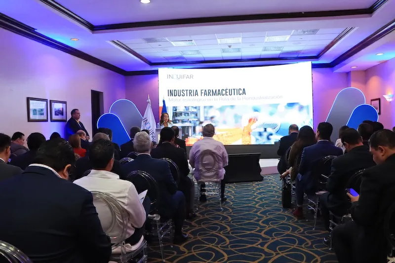 Seguridad y condiciones de inversión impulsan expansión de industria farmacéutica, dice Inquifar