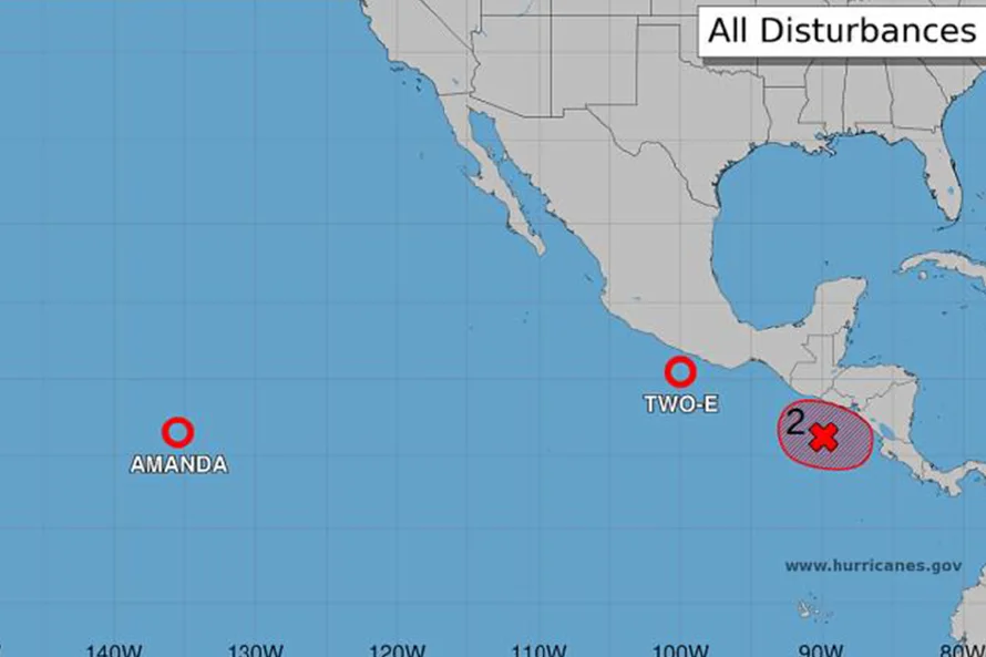 La depresión tropical 2-E se forma al sur de México, ¿afectará a El Salvador?