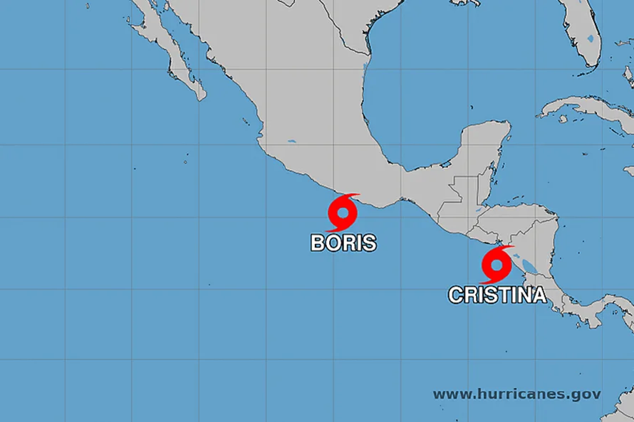 Suben la alerta a naranja tras la evolución de la tormenta tropical Cristina