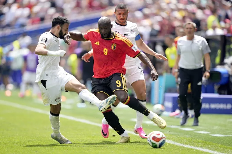 Bélgica rescata empate ante Egipto en debut mundialista