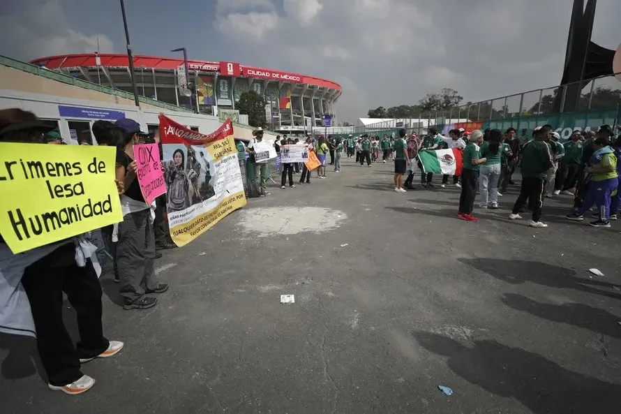 El Mundial empezó en México entre protestas y reclamos sociales